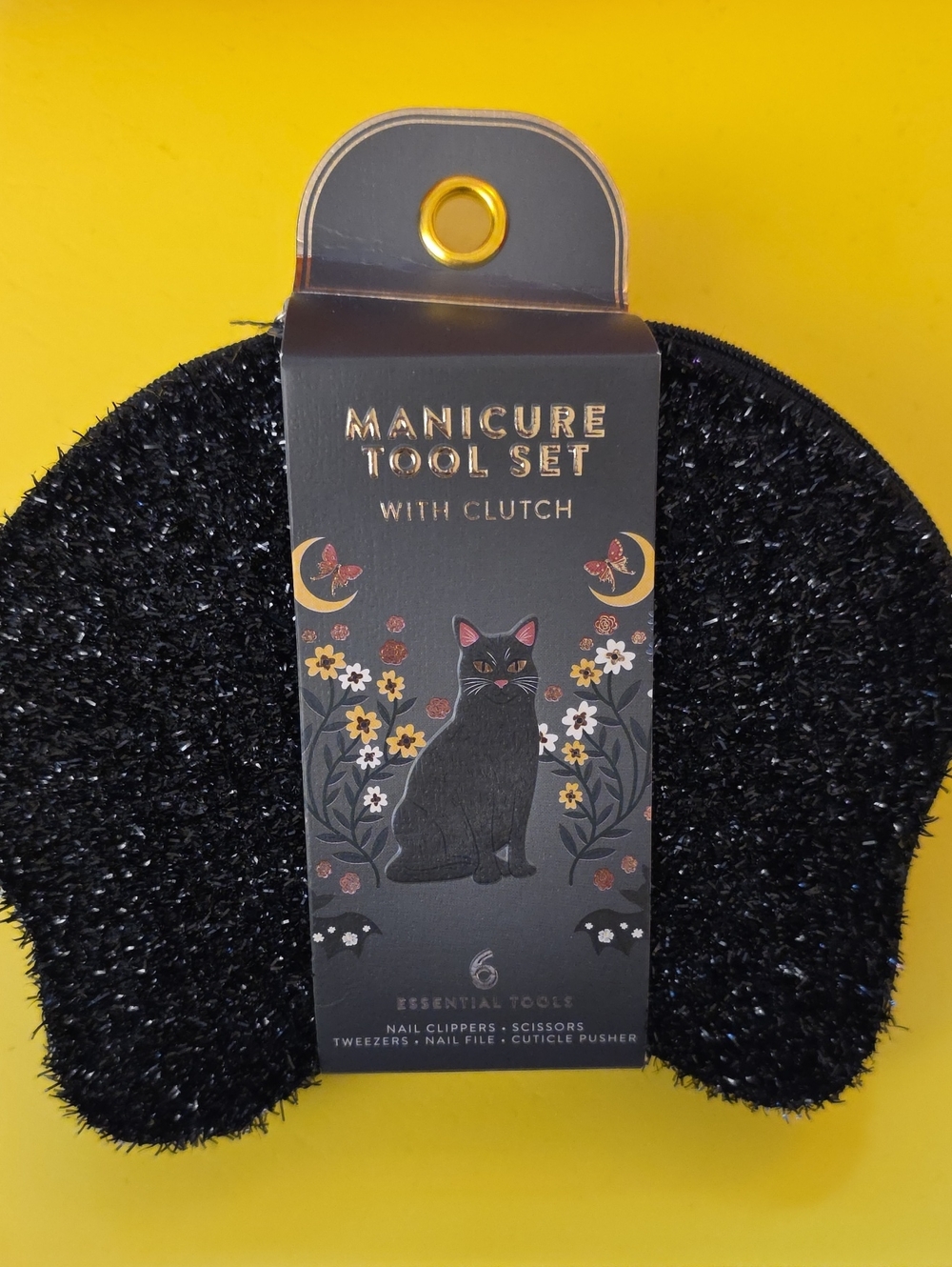 Manicure Tool Set (6 Pieces) with Clutch